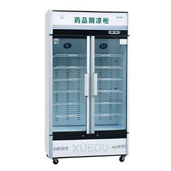 雪鷗(xueou) 藥品陰涼柜 LC-680 雙門立式 醫藥專用恒溫冷藏展示柜雙拉門 白色- 大家電 -亞馬遜中國